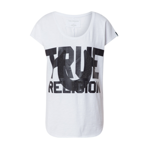 True Religion Tričko  bílá / černá