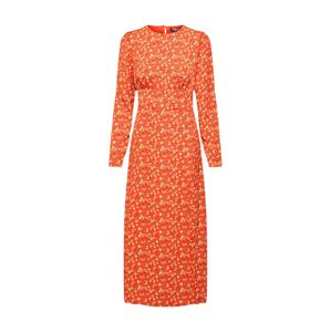 Fashion Union Šaty 'FRANCE'  oranžově červená / oranžová