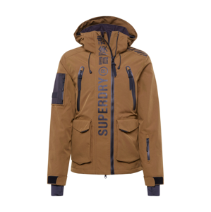 Superdry Zimní bunda  olivová / námořnická modř