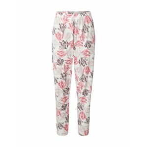 CALIDA Pyžamové kalhoty  pink / přírodní bílá / růžová