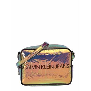Calvin Klein Jeans Taška přes rameno  stříbrná