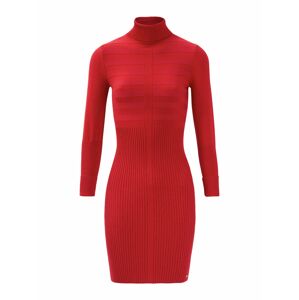 Morgan Úpletové šaty  červená