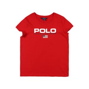 POLO RALPH LAUREN Tričko  červená / bílá / černá