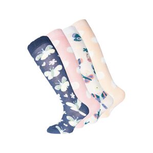 EWERS Ponožky  tmavě modrá / bílá / pink