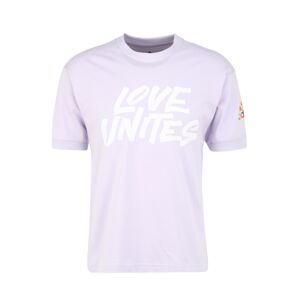 ADIDAS PERFORMANCE Funkční tričko 'Pride Unites'  bílá / šeříková