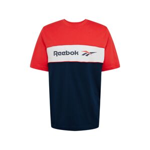 Reebok Classic Tričko  červená / bílá / námořnická modř