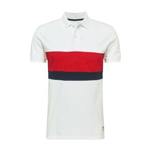 TIMBERLAND Tričko  červená / bílá / černá
