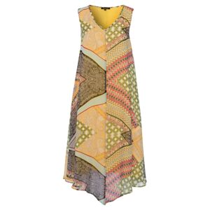 MORE & MORE Letní šaty  hořčicová / mix barev