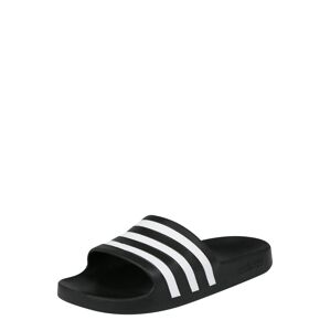 ADIDAS PERFORMANCE Plážová/koupací obuv 'Adilette Aqua'  černá / bílá
