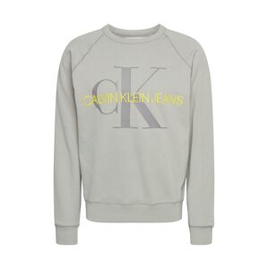 Calvin Klein Jeans Mikina  šedý melír