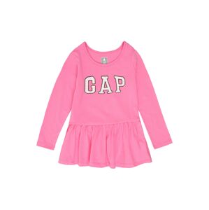 GAP Tričko  pink / bílá / černá