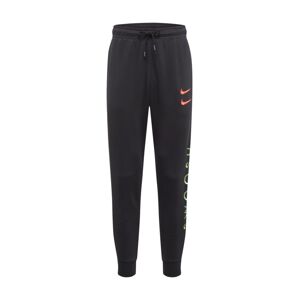 Nike Sportswear Kalhoty  zelená / černá / oranžová
