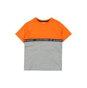 STACCATO Tričko  oranžová / šedá