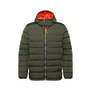 CMP Outdoorová bunda  olivová / antracitová / svítivě oranžová