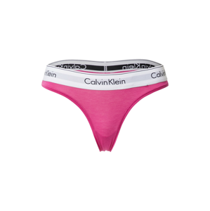 Calvin Klein Underwear Tanga  pink / bílá